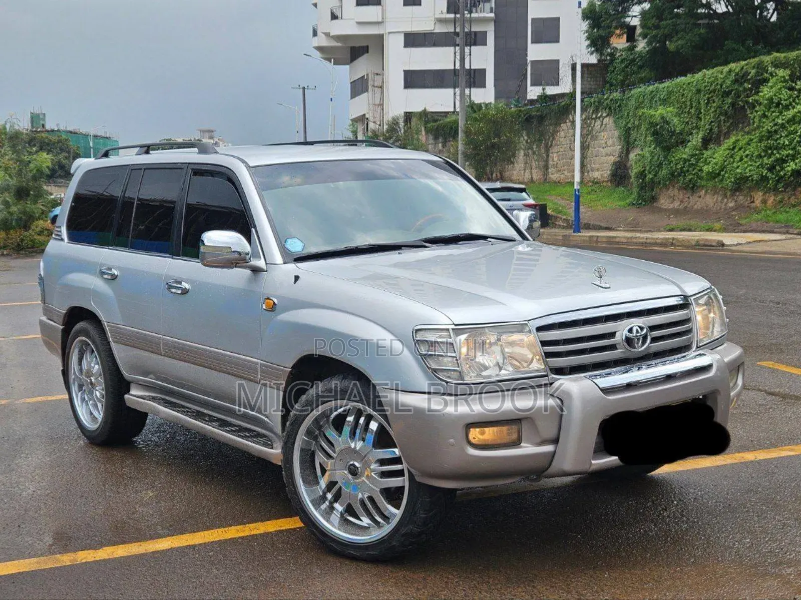 Toyota Land Cruiser 2007 Silver