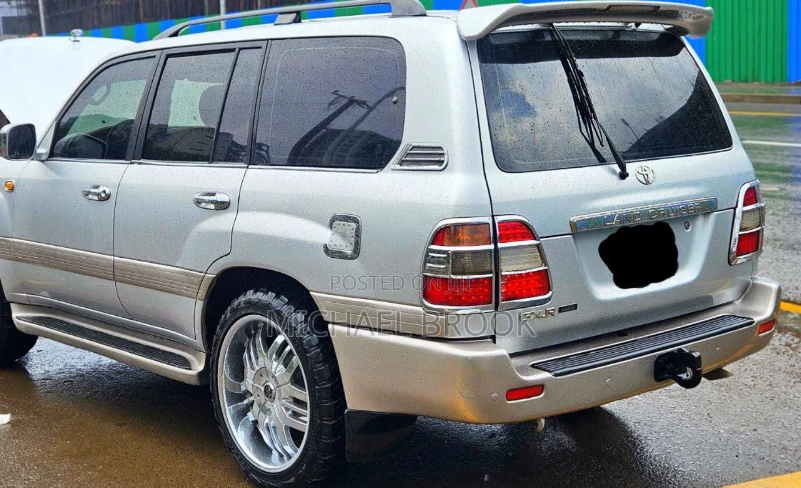 Toyota Land Cruiser 2007 Silver