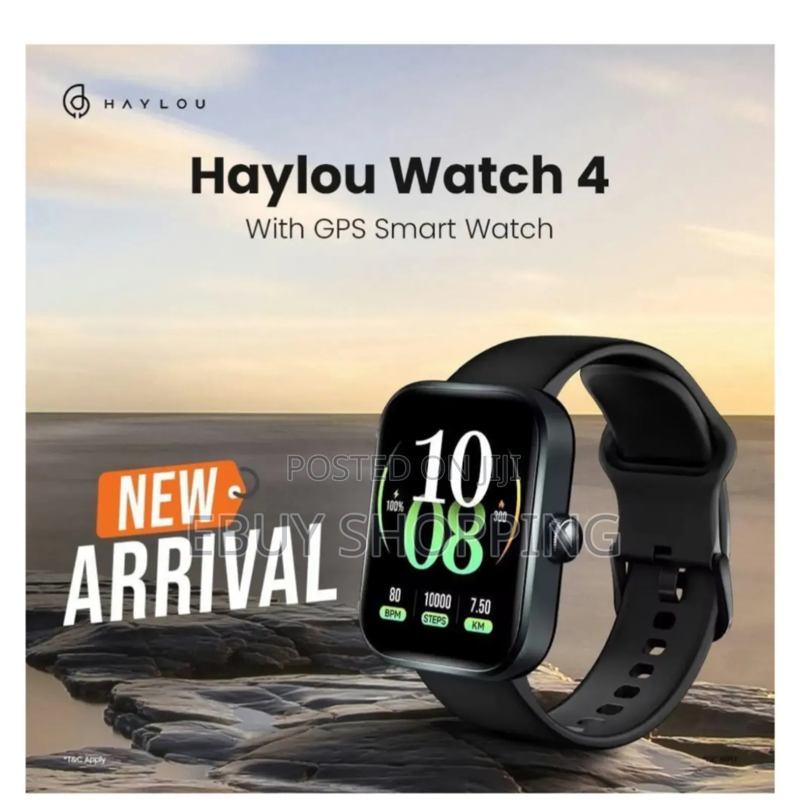 Stay Healthy With Haylou Watch 4: Heart Rate Blood Oxygen Monitor