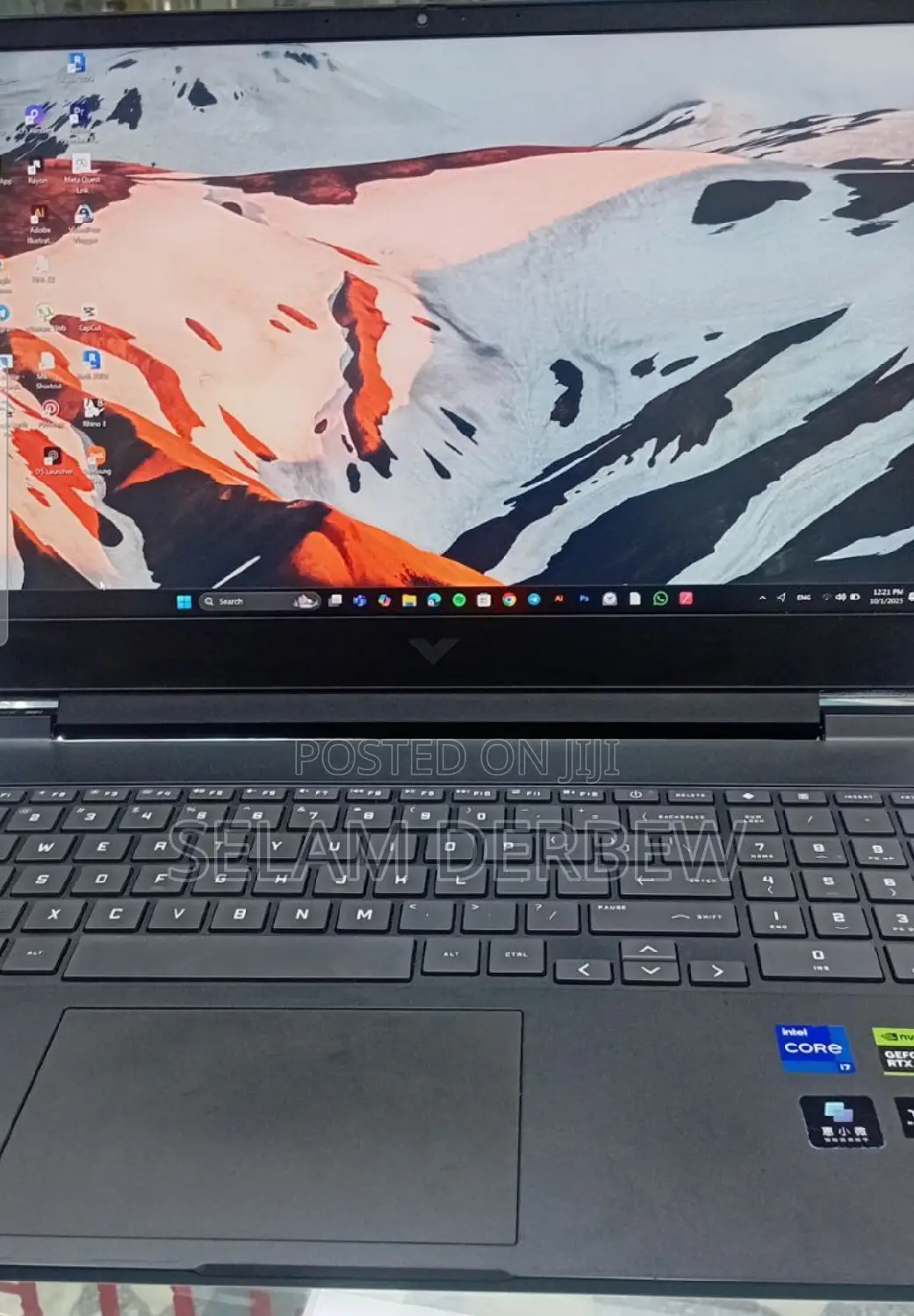 New Laptop HP Victus 16 16GB Intel Core I7 SSD 1T