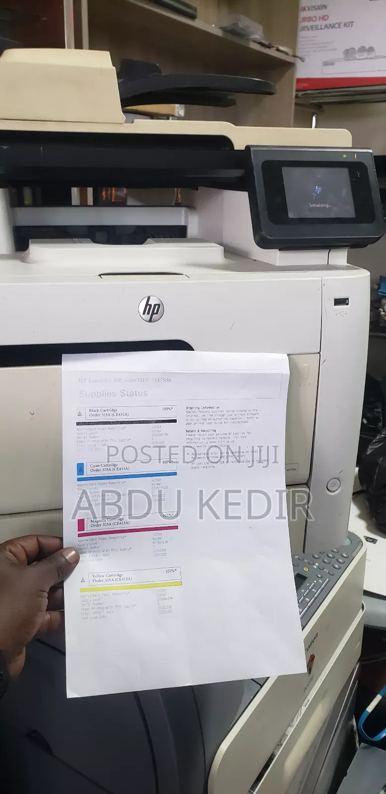 Hp Laserjet Pro 400 Color MFP