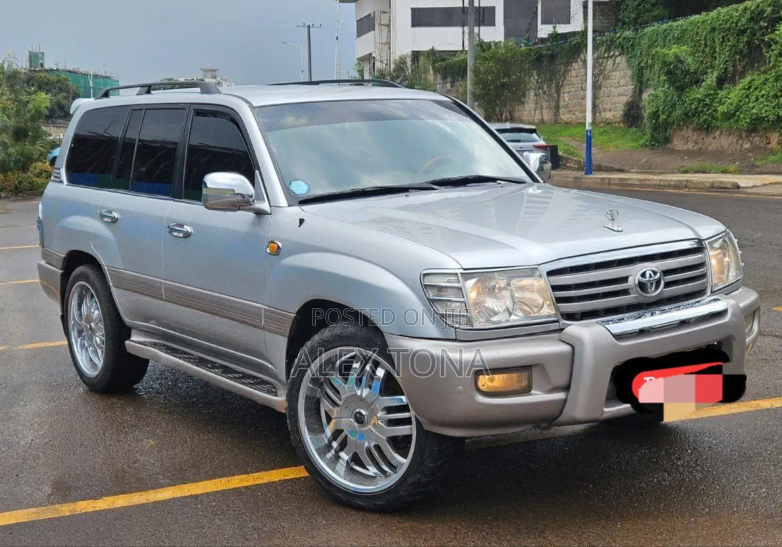Toyota Land Cruiser 2007 Silver