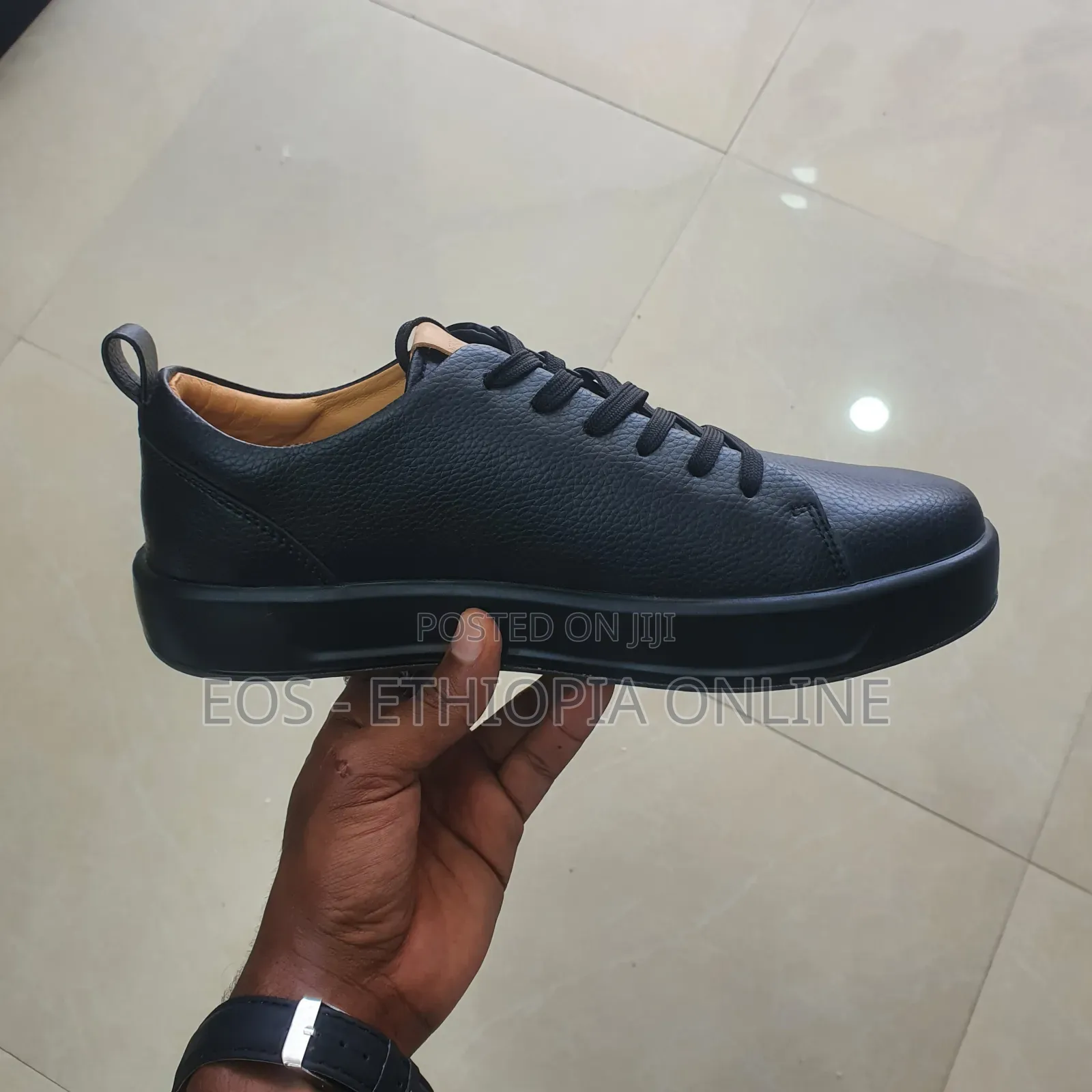 Casual Low Top Leather Shoes [On Hand]