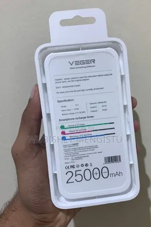 Veger Powerbank 
25,000 Mah
