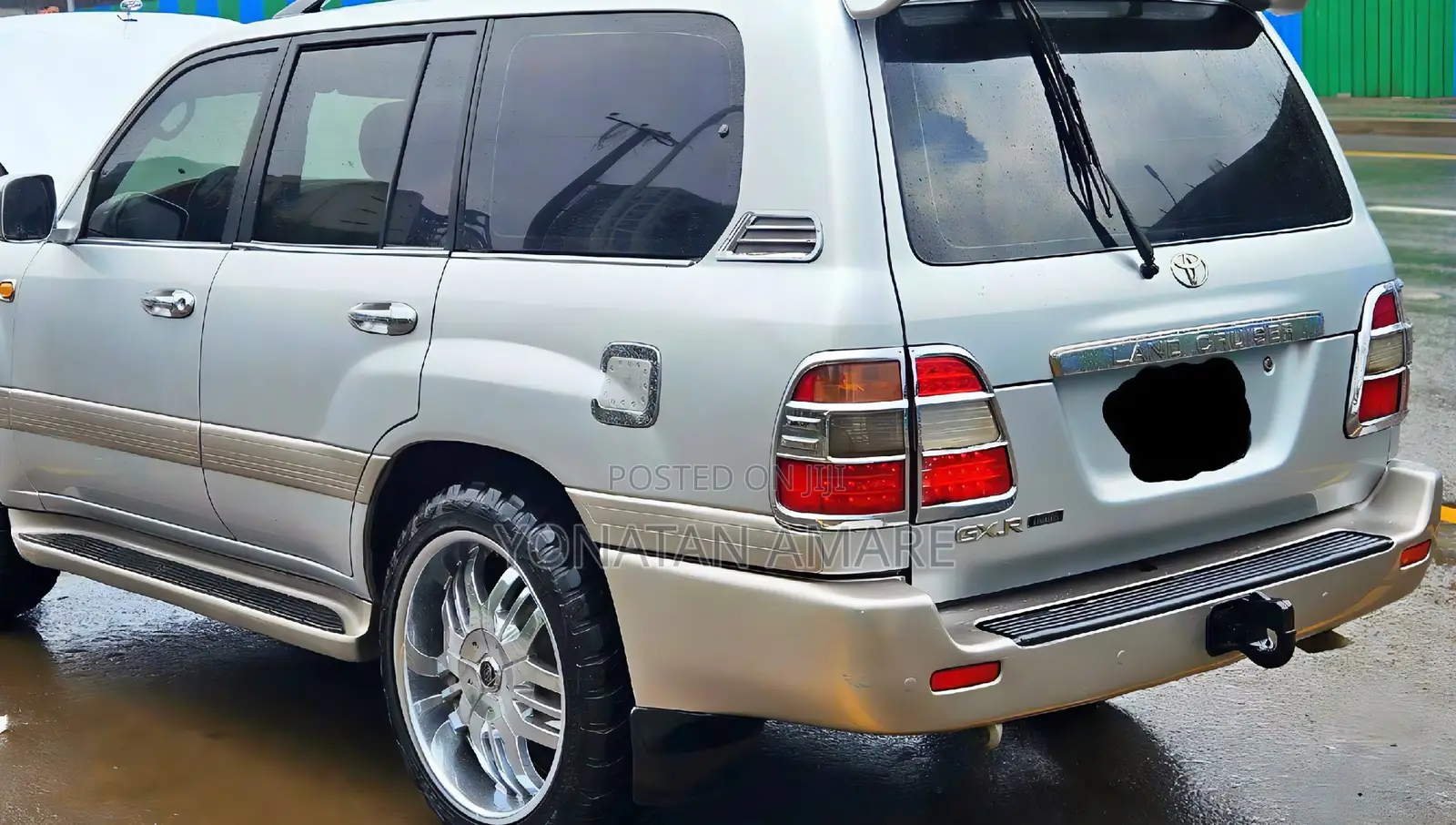 Toyota Land Cruiser 2007 Silver