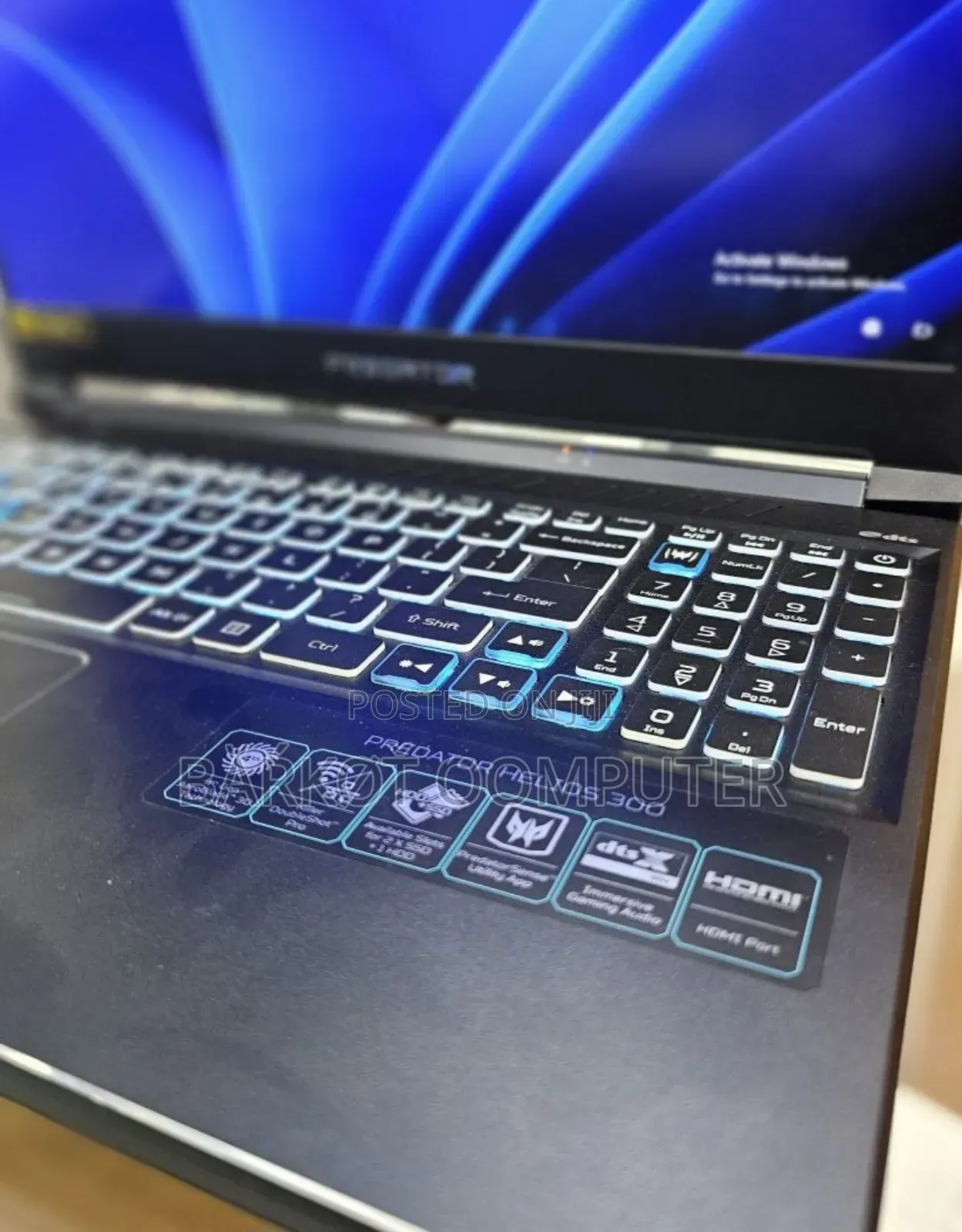 New Laptop Acer Predator Helios 300 16GB Intel Core I7 SSD 512GB