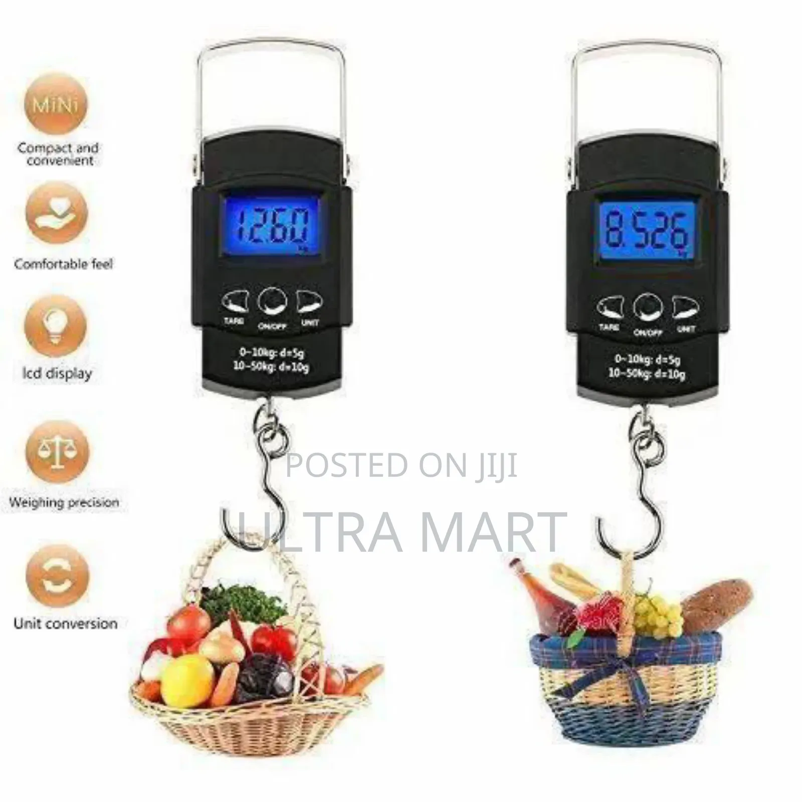 Portable Electronic Scale 50kg