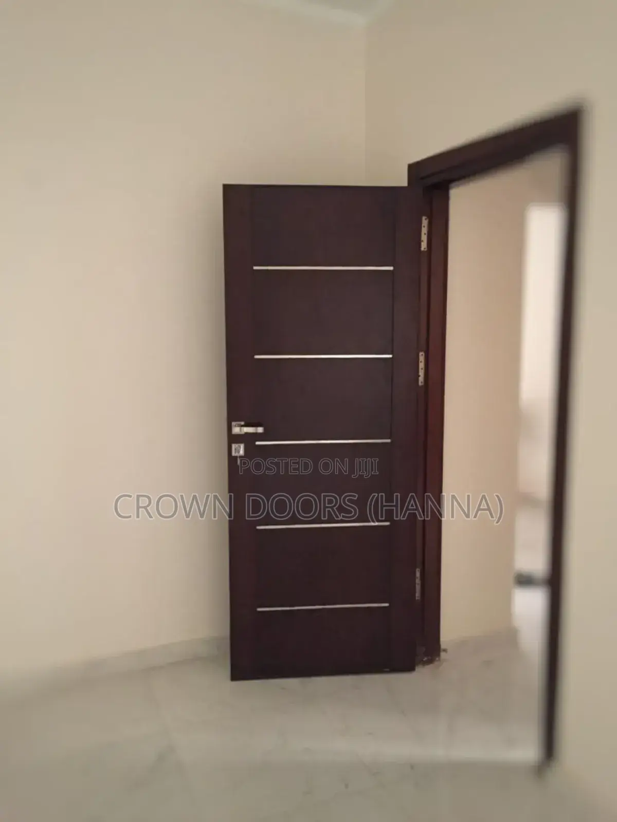 Crown Doors Made of Natural Stone, Wooden Fiber Chem Comp.