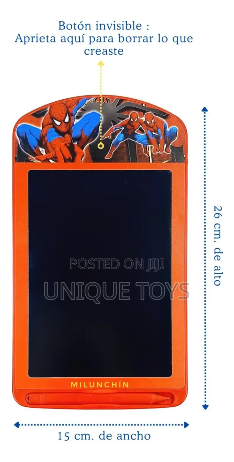 Led Blackboard Magic Tablet – Spider-Man Edition