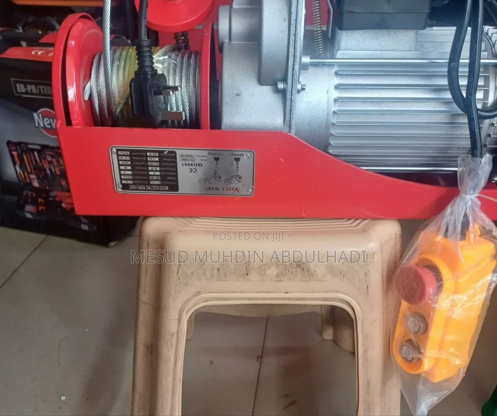 Pa 1000 K.G Electrical Hosit