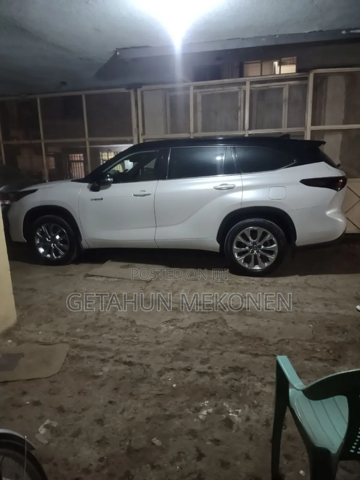 Toyota Highlander Hybrid 2024 White