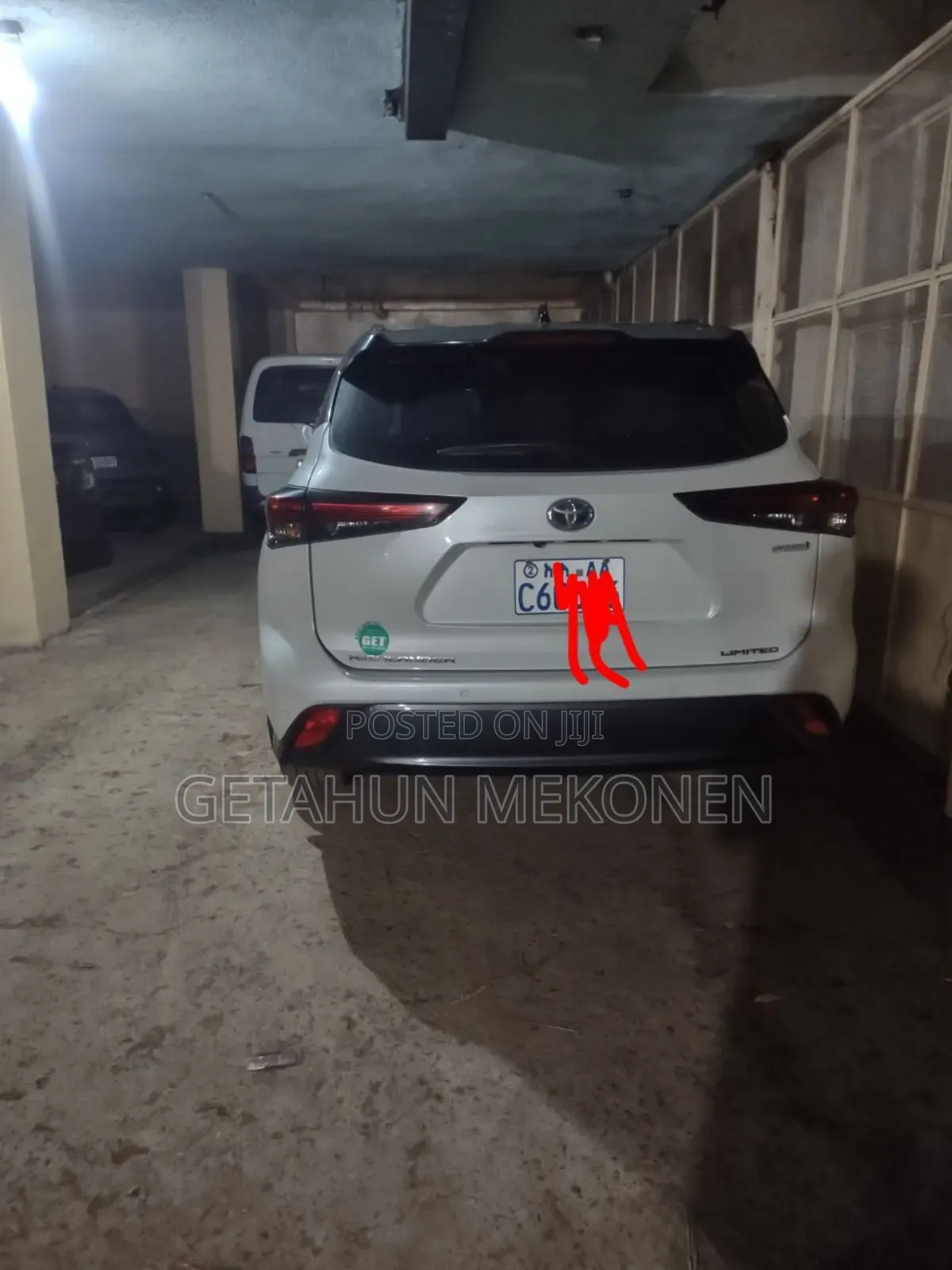 Toyota Highlander Hybrid 2024 White