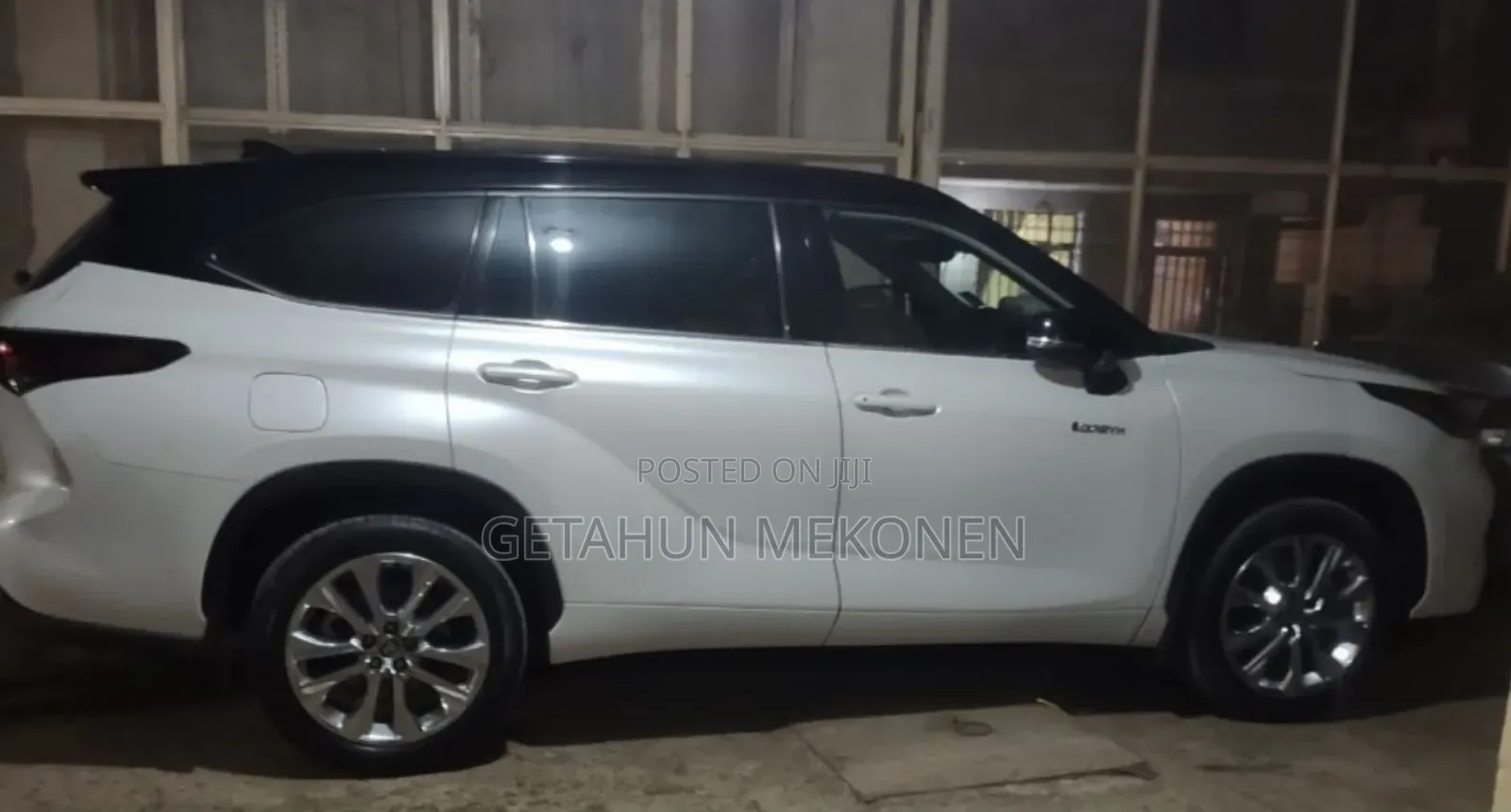 Toyota Highlander Hybrid 2024 White