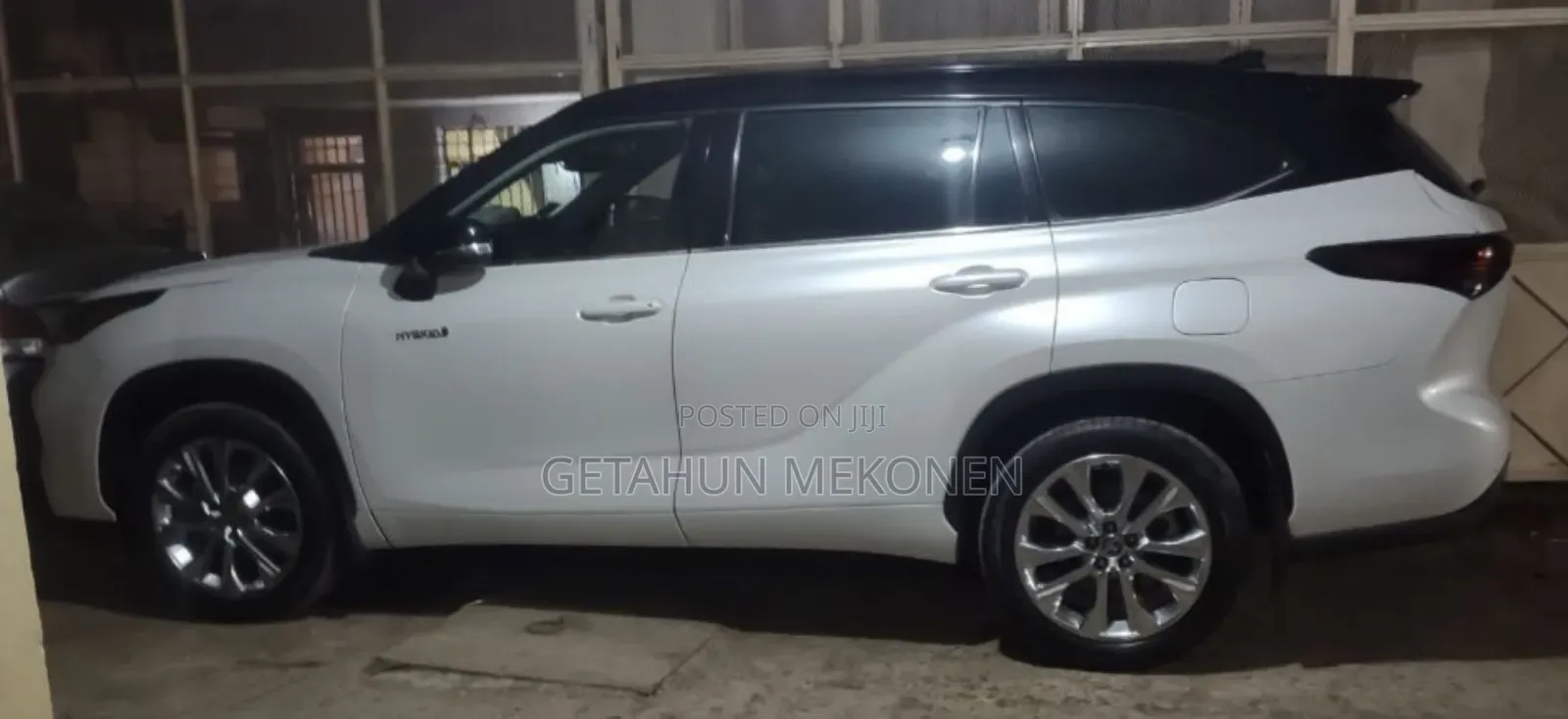 Toyota Highlander Hybrid 2024 White