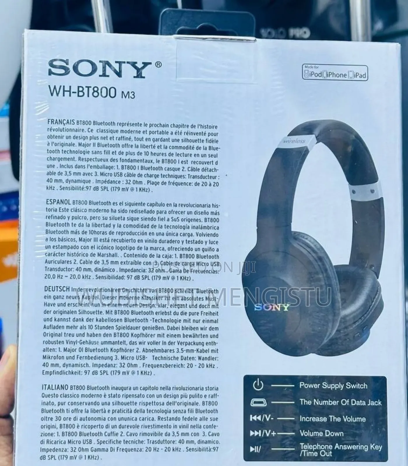 Sony Headset Wh-Bt800