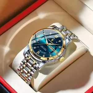 Poedagar Luxury Watch for Man Elegant Date Week Waterproof Luminous