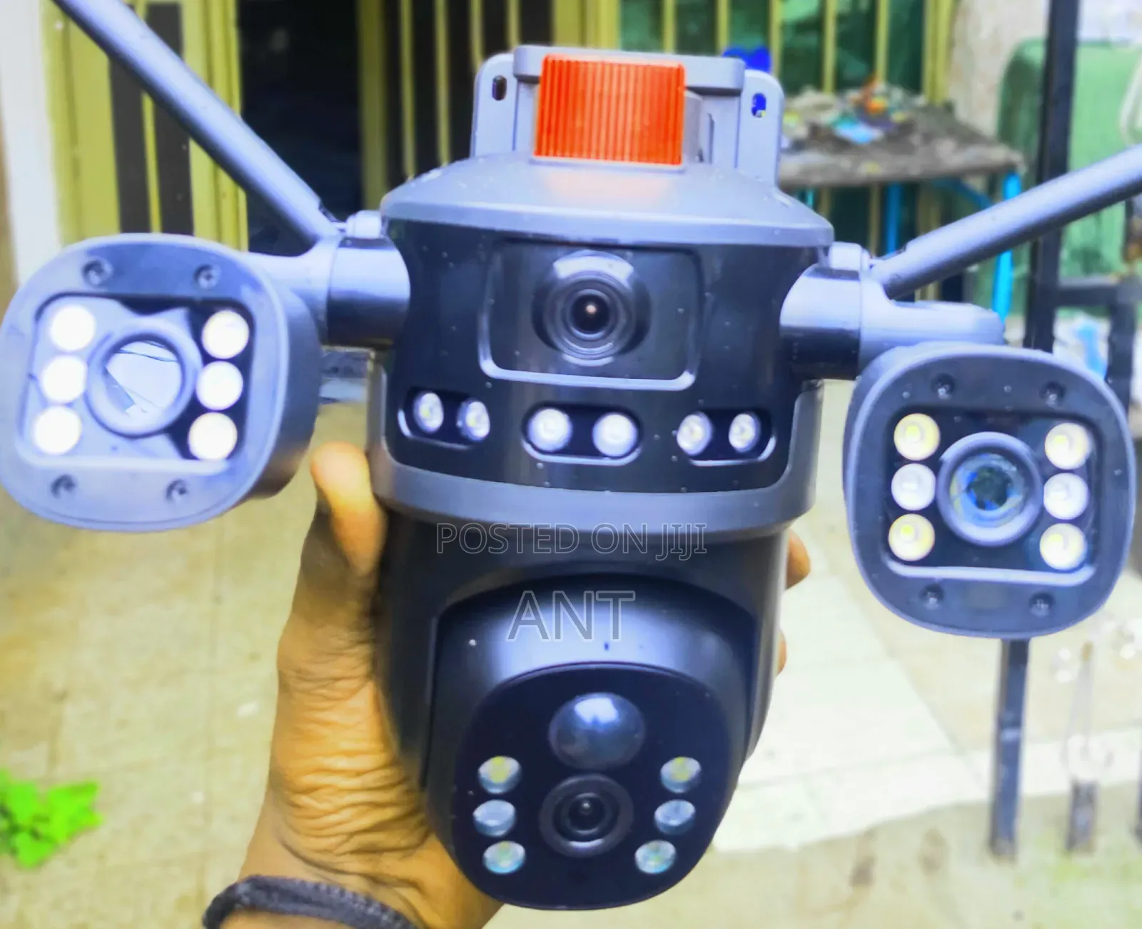 4g 5g Solar And Battery Powered Triple Lense 8mp Super Ultra Hd Camera