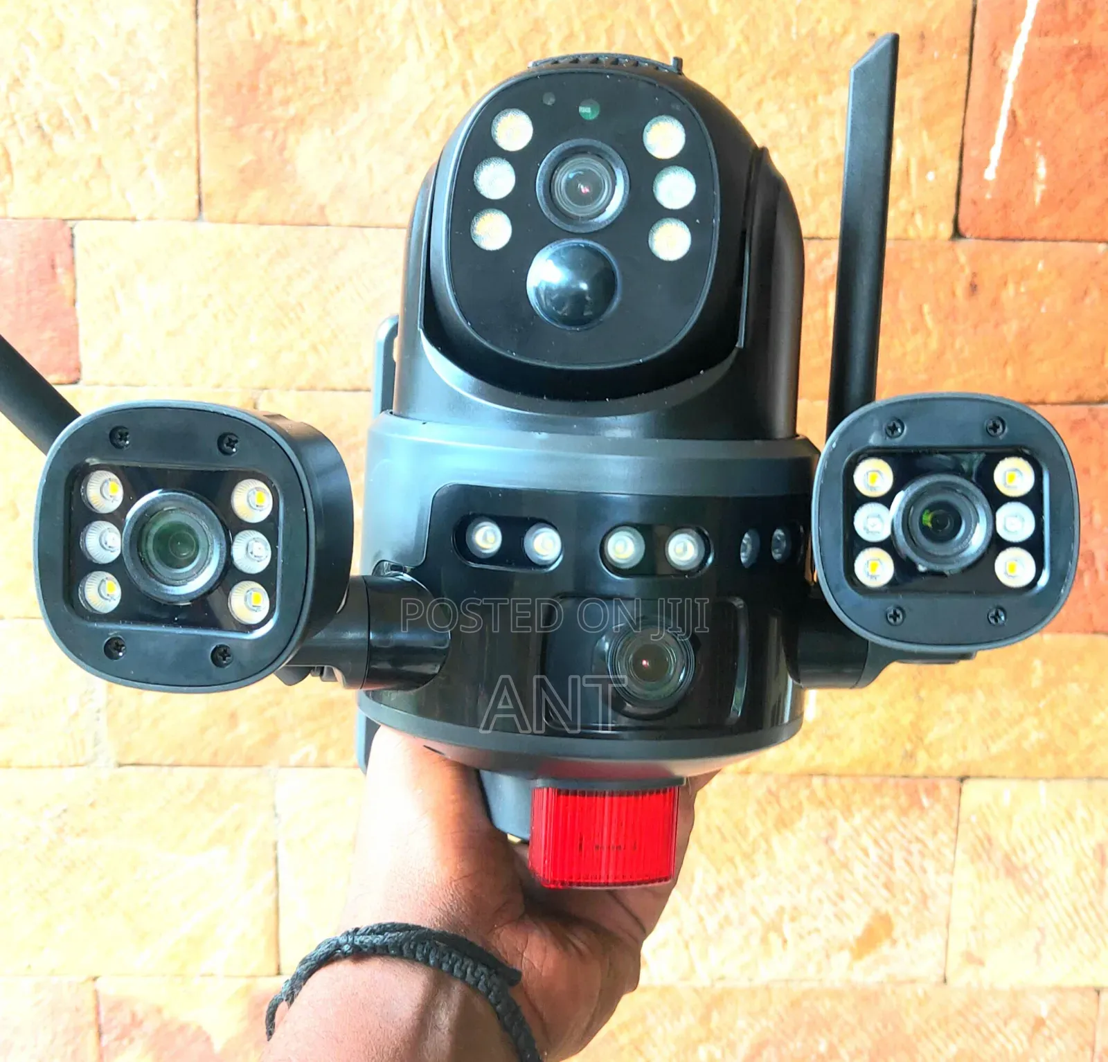 4g 5g Solar And Battery Powered Triple Lense 8mp Super Ultra Hd Camera