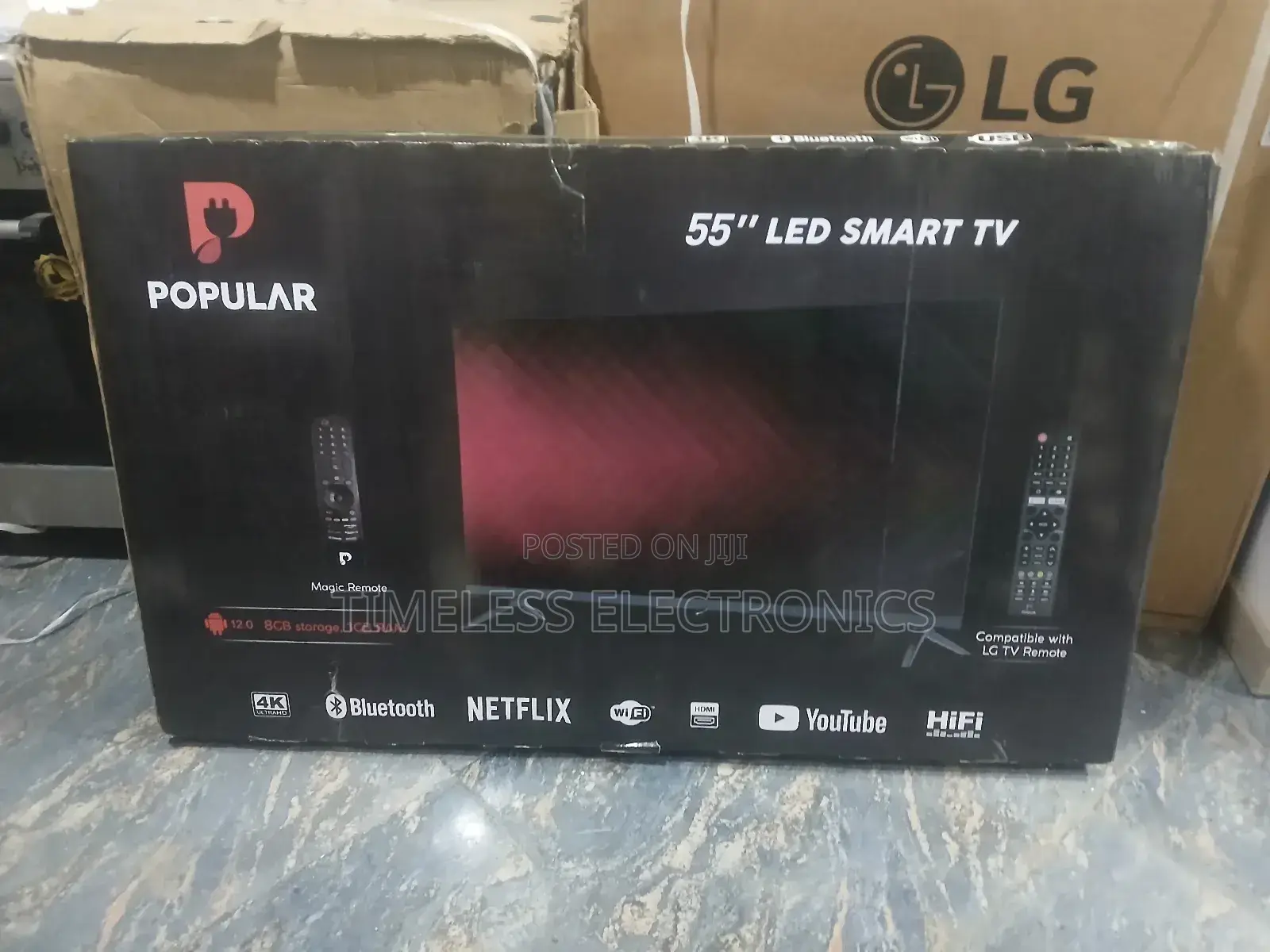 Popular 55" Frameless Tv – 2025 Stunning New Model!