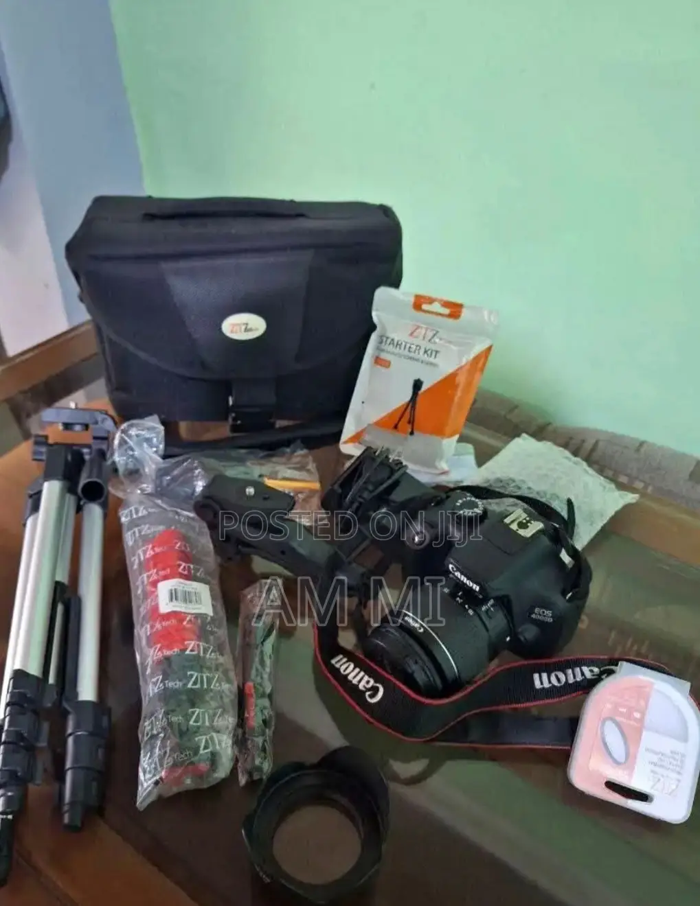 Cannon 4000d With Full Accessiory