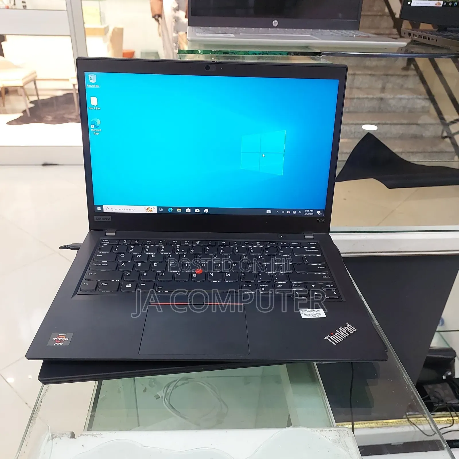 New Laptop Lenovo ThinkPad T495s 16GB AMD Ryzen 5 SSD 512GB