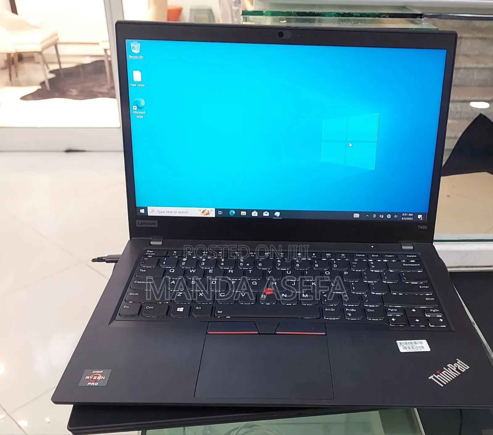New Laptop Lenovo ThinkPad T495s 16GB AMD Ryzen 5 SSD 512GB