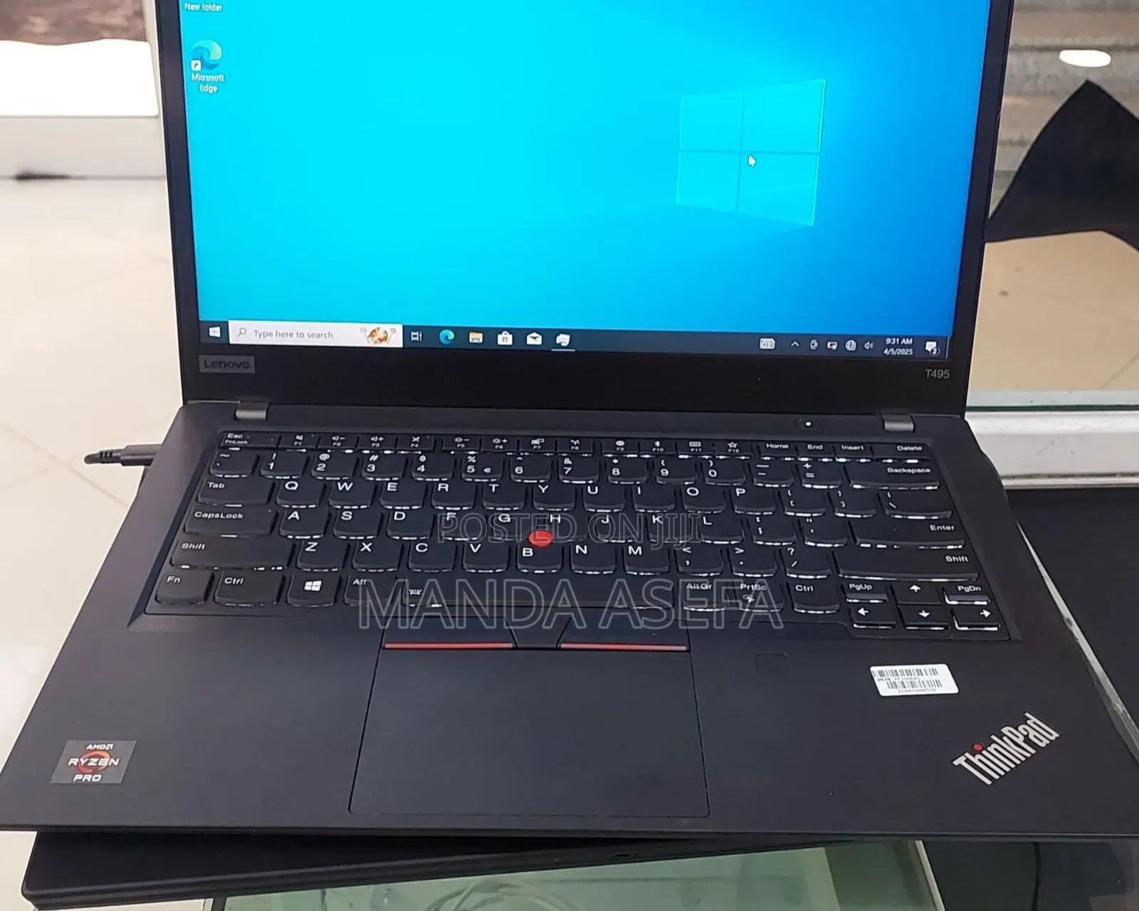 New Laptop Lenovo ThinkPad T495s 16GB AMD Ryzen 5 SSD 512GB