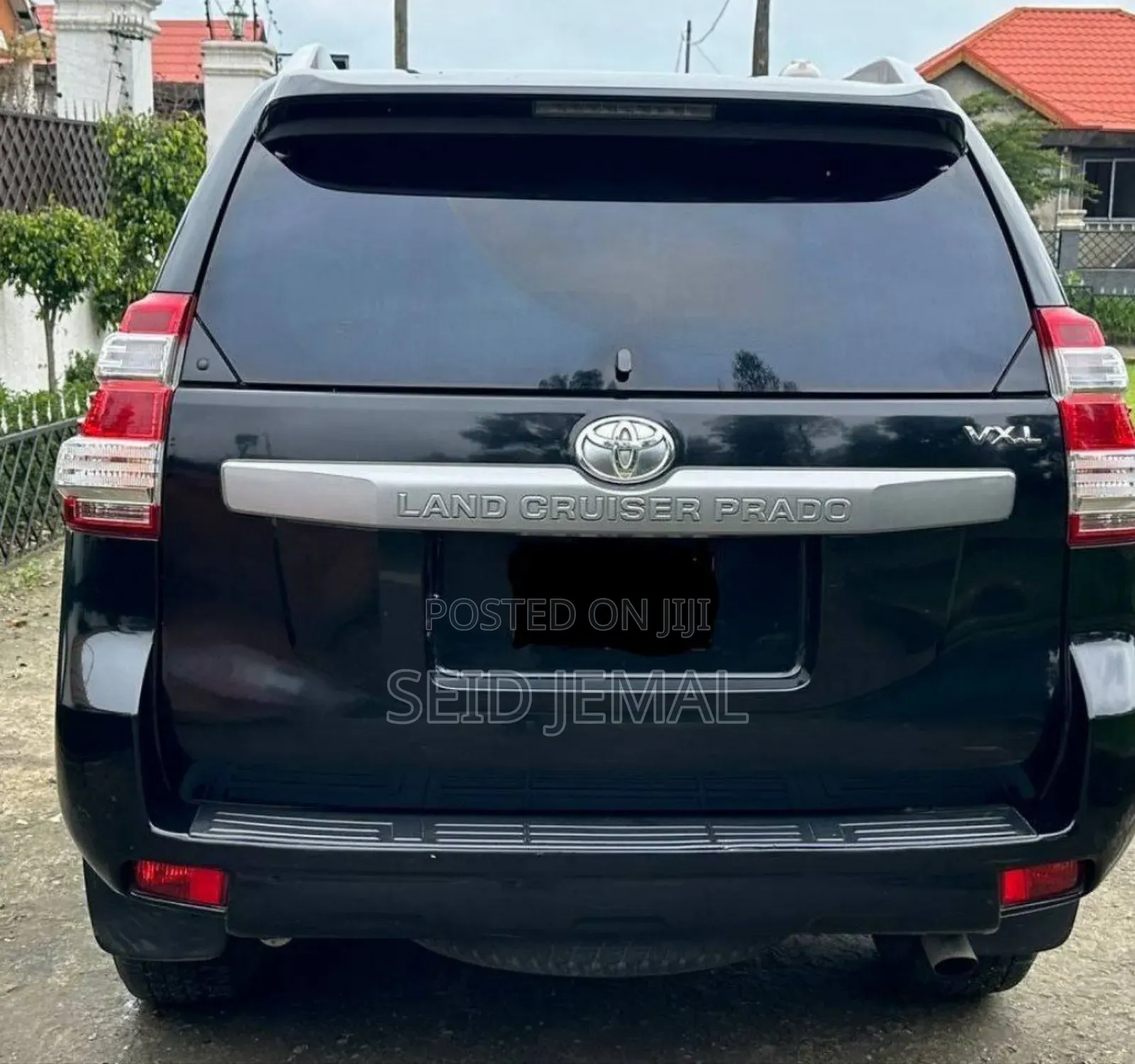 Toyota Land Cruiser Prado 2016 Matt Black