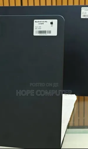 New Laptop Apple MacBook Air 2024 M3 13-Inch 16GB Apple M3 SSD 256GB