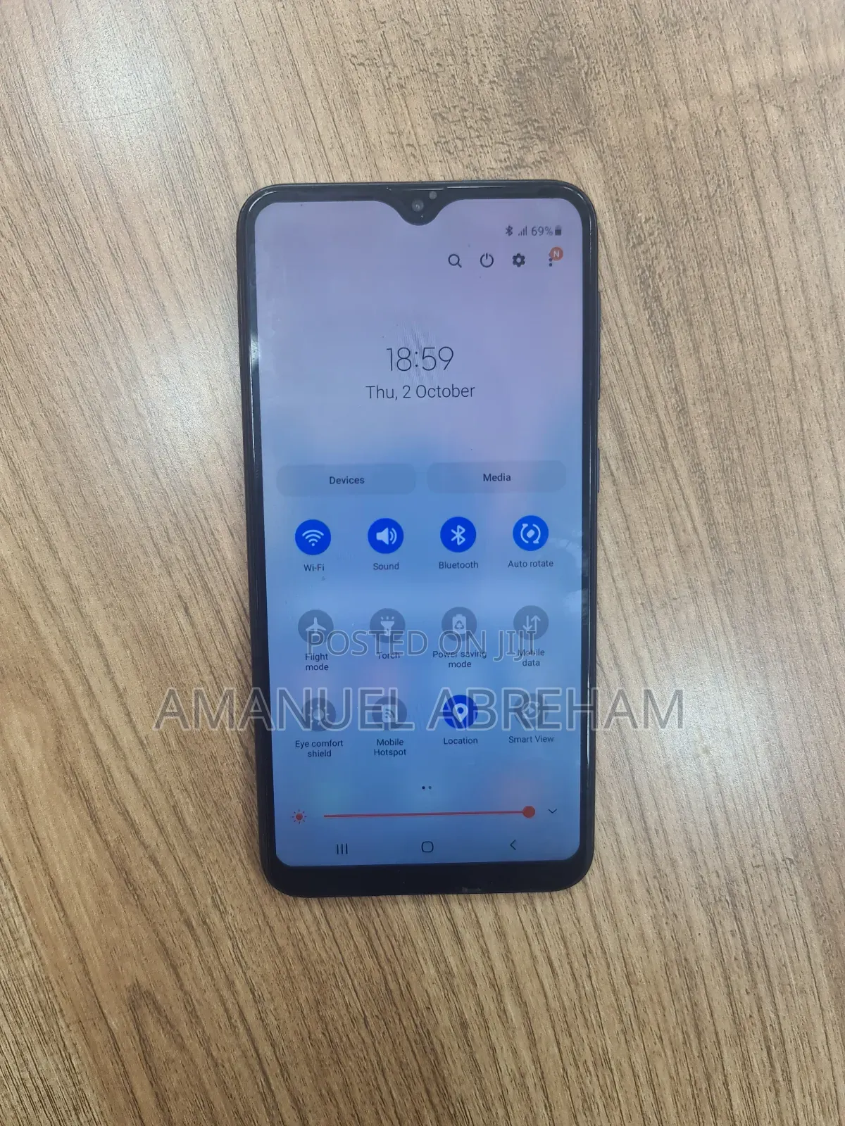 Samsung A10 32 GB Black