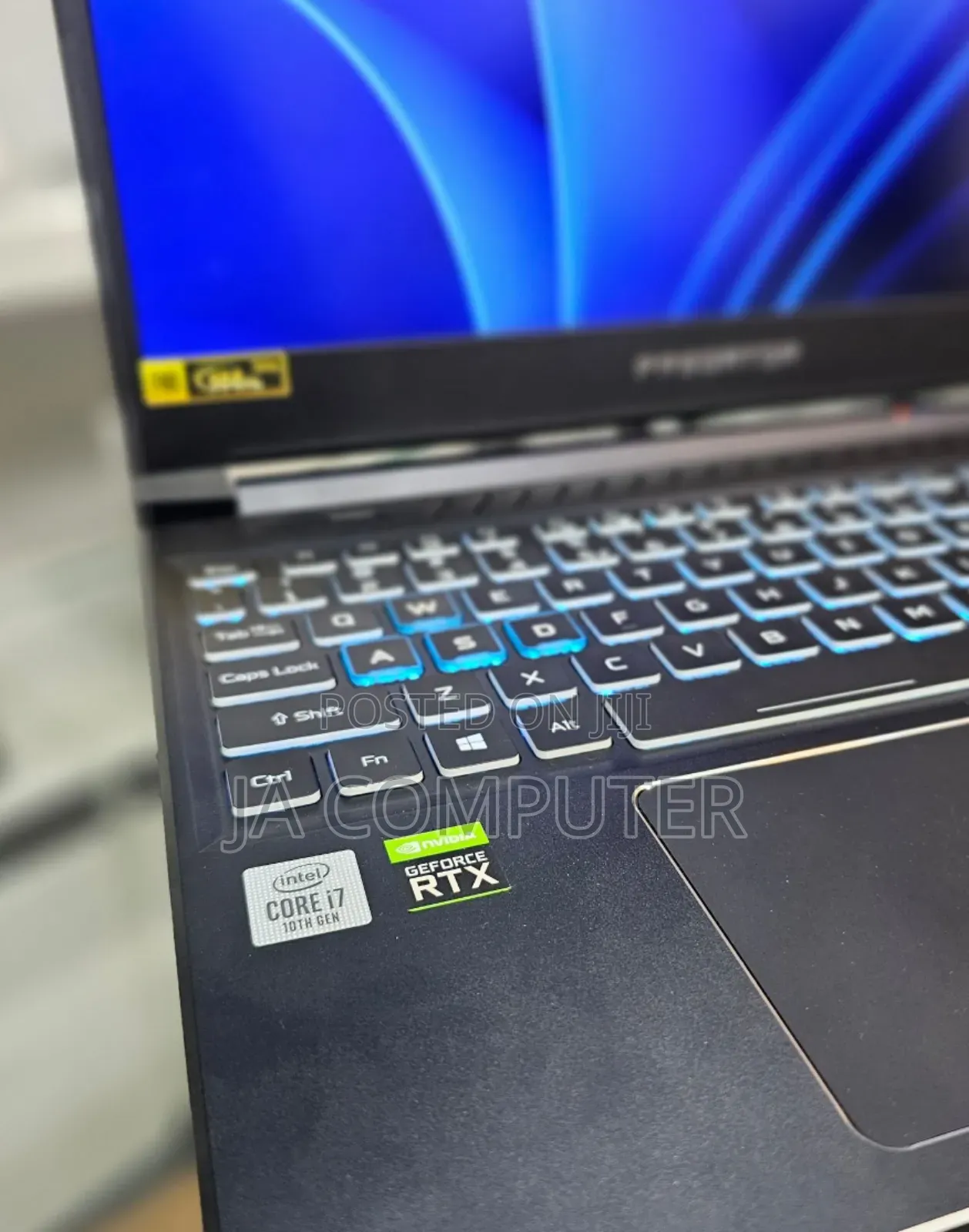 New Laptop Acer Predator Helios 300 16GB Intel Core I7 SSD 1T