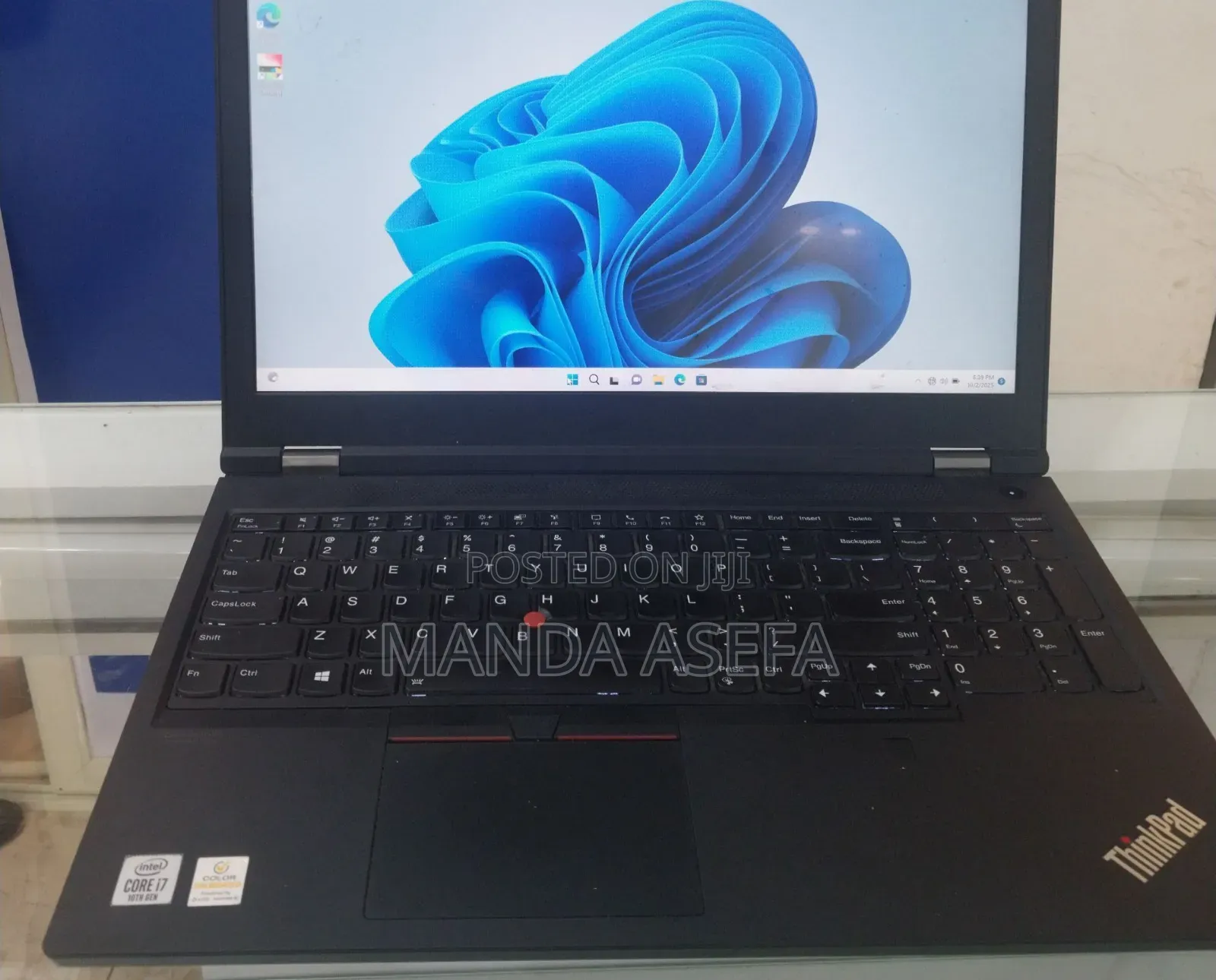 New Laptop Lenovo Thinkpad P15s 16GB Intel Core I7 SSD 256GB