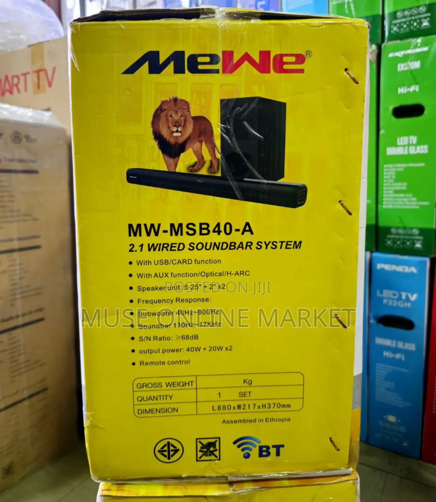 Mewe 2.1 Sound Bar Sound System