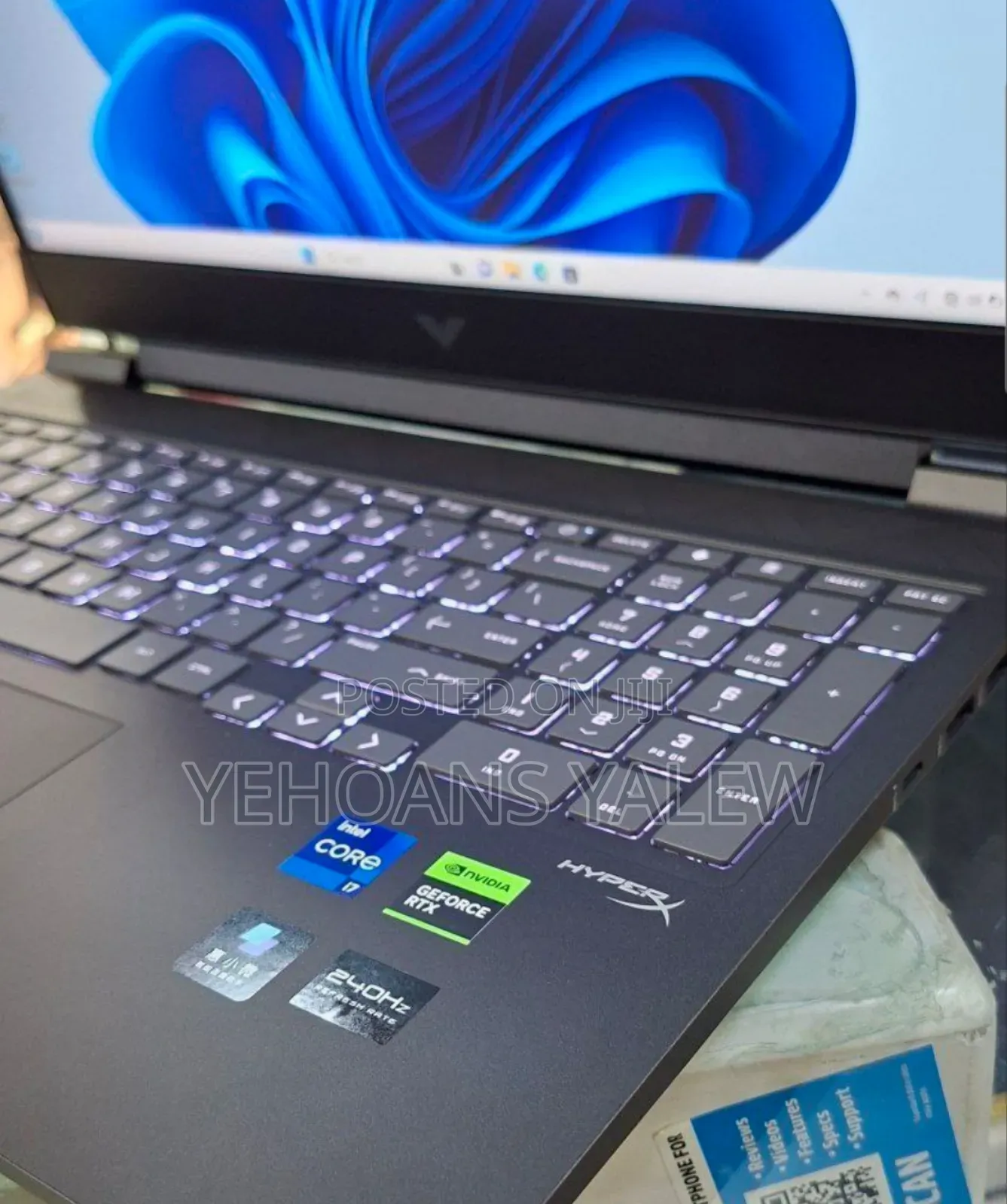 New Laptop HP Victus 16 16GB Intel Core I7 SSD 1T