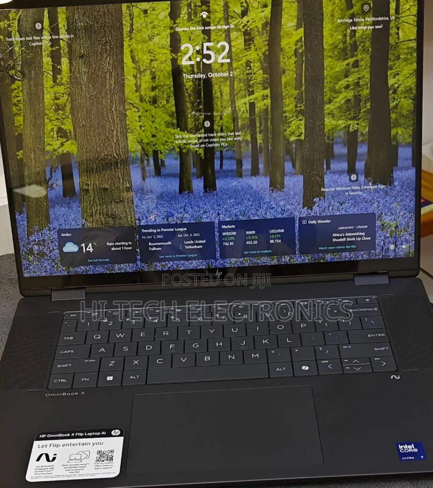 New Laptop HP OmniBook X Flip 16" 16GB Intel Core Ultra 7 SSD 1T