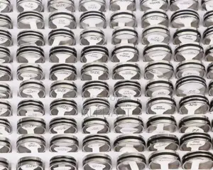 Men’S 20 PCS Stainless Steel Rings