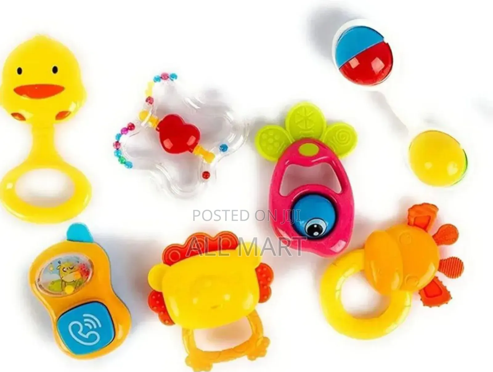 7 Pieces Baby Rattle
