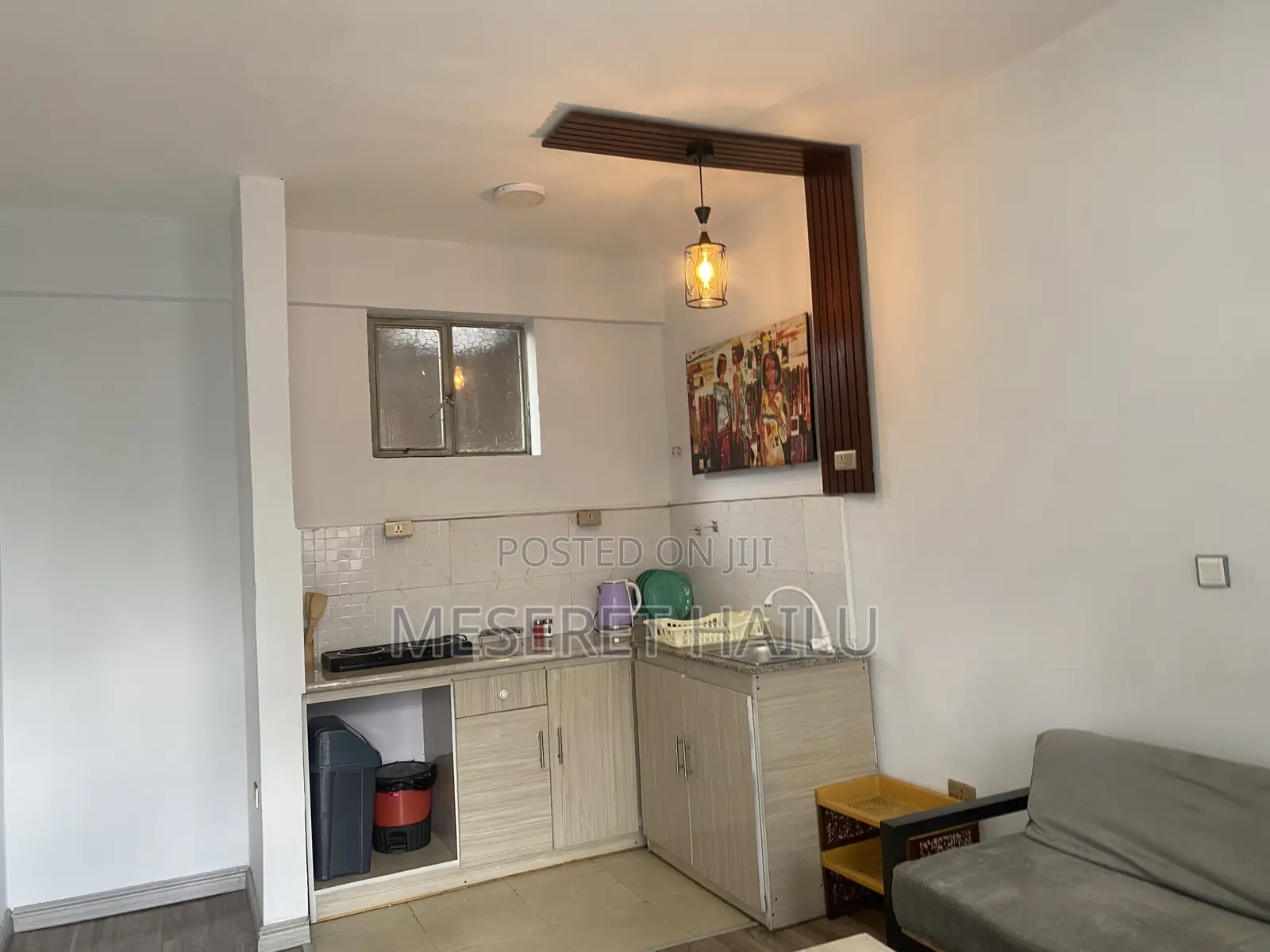 Furnished 1bdrm Apartment in 24, Bole for rent