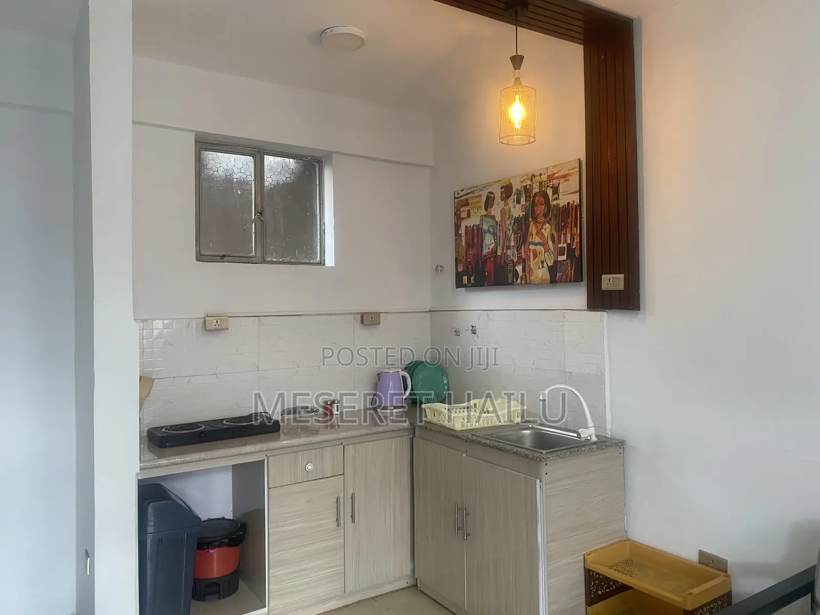 Furnished 1bdrm Apartment in 24, Bole for rent