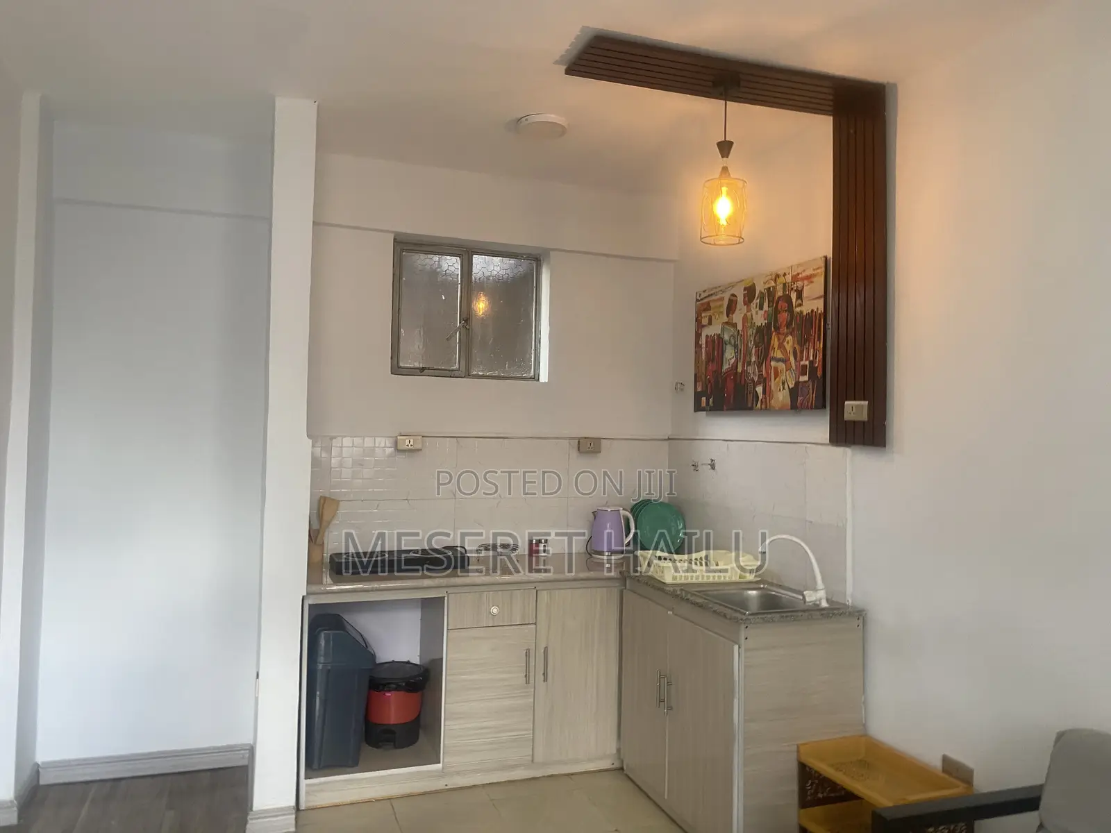 Furnished 1bdrm Apartment in 24, Bole for rent