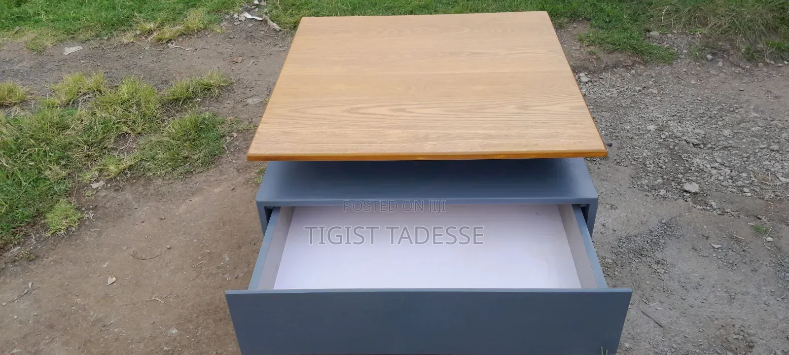 Center Table 80*80 Oak Made