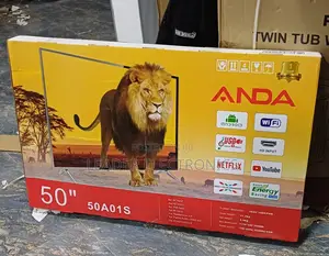 Bigger, Sleeker, Smarter | Anda 50'' Frameless Tv