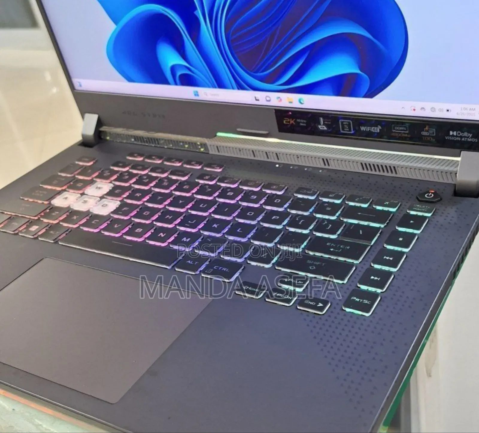 New Laptop Asus ROG Strix G16 G614 16GB AMD Ryzen 9 SSD 1T