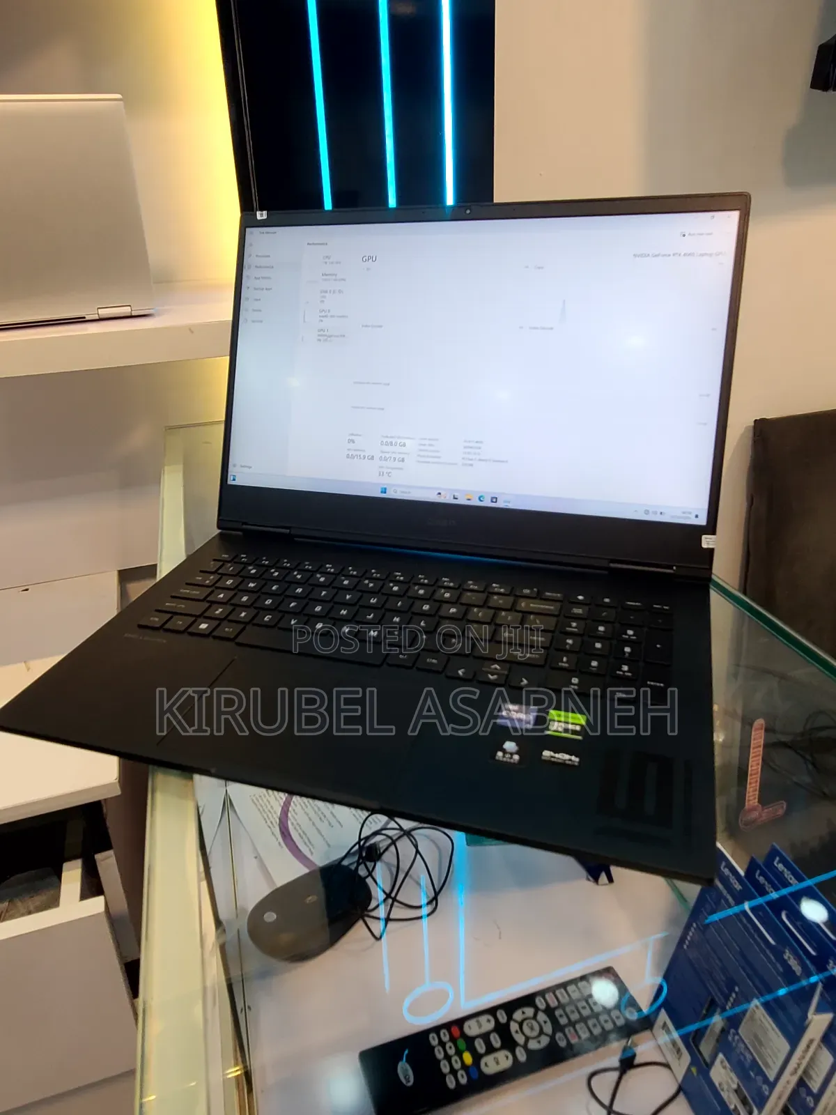 New Laptop HP Omen 16 16GB Intel Core I9 SSD 1T