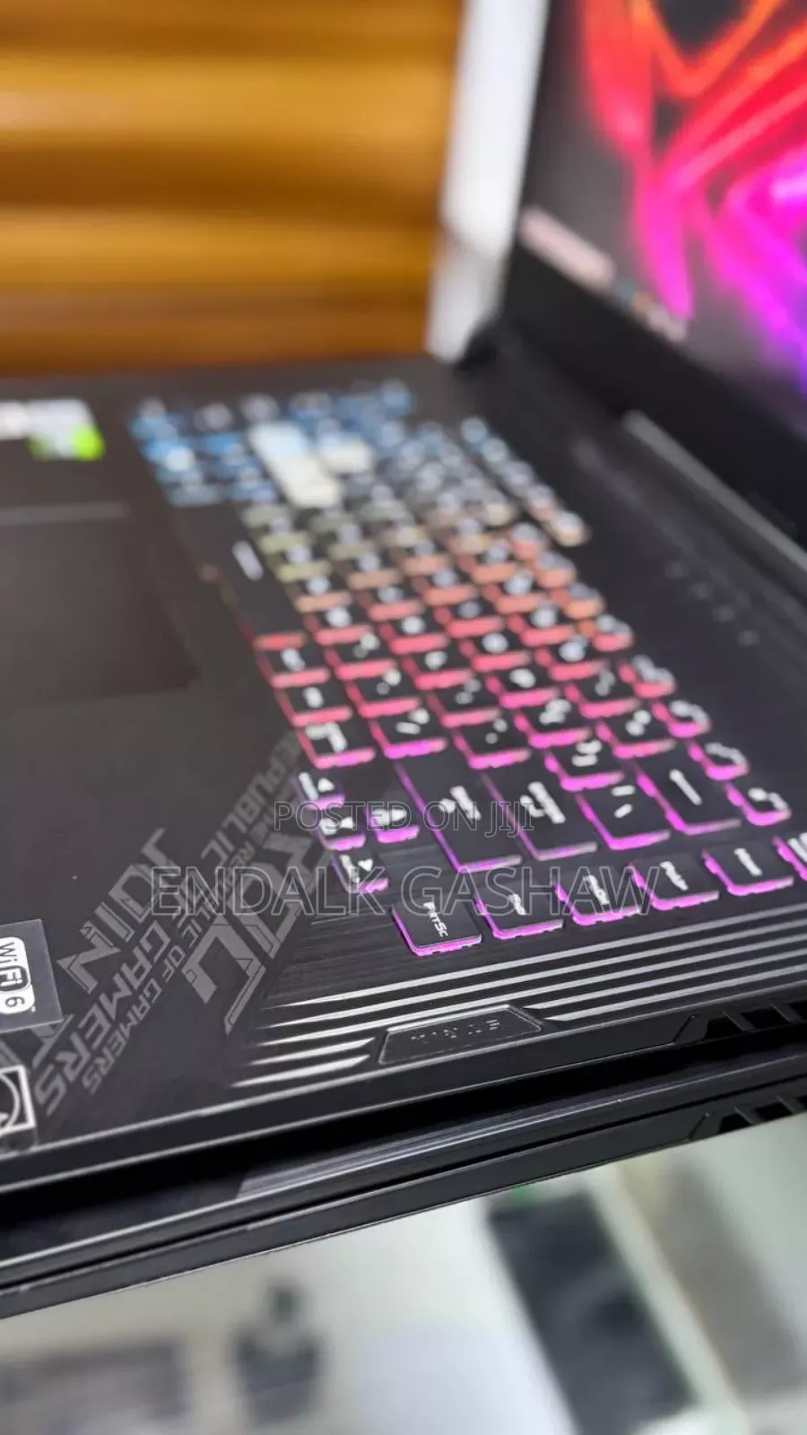 New Laptop Asus ROG Strix G15 16GB Intel Core I7 SSD 512GB