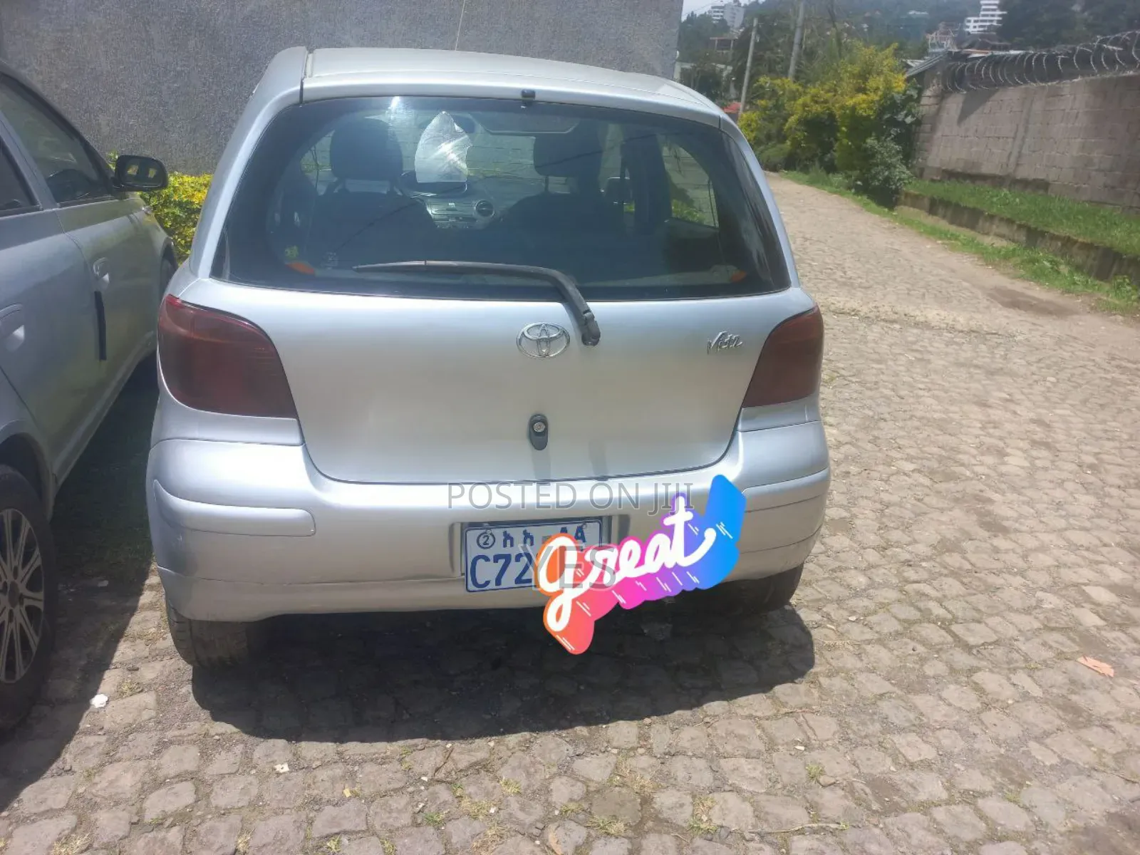 Toyota Vitz 1.3 AWD 5dr 2002 Silver