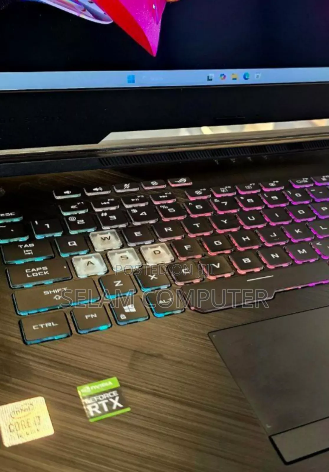 New Laptop Asus ROG Strix G16 G614 16GB Intel Core I7 SSD 512GB