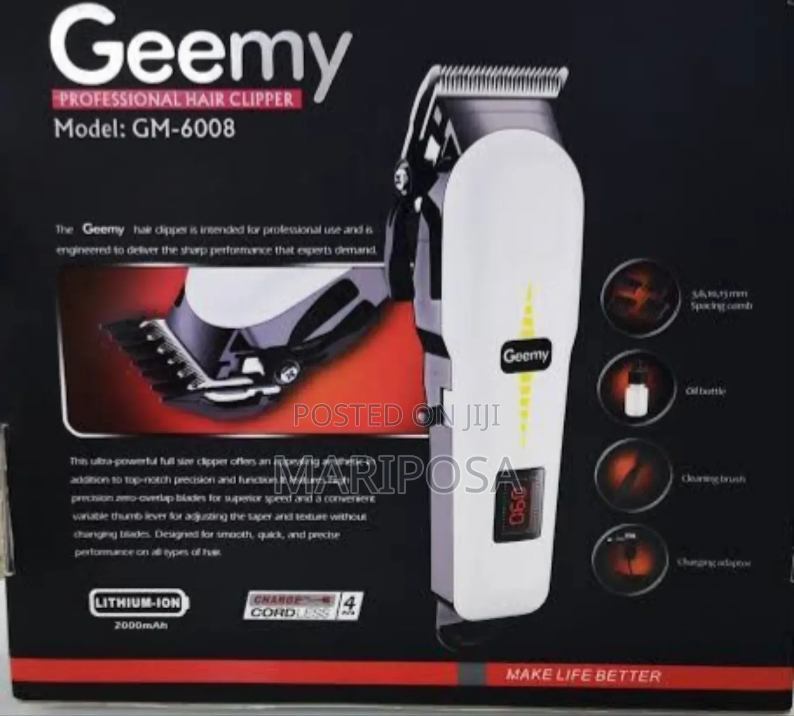 Gemmy Professional Hair Clipper