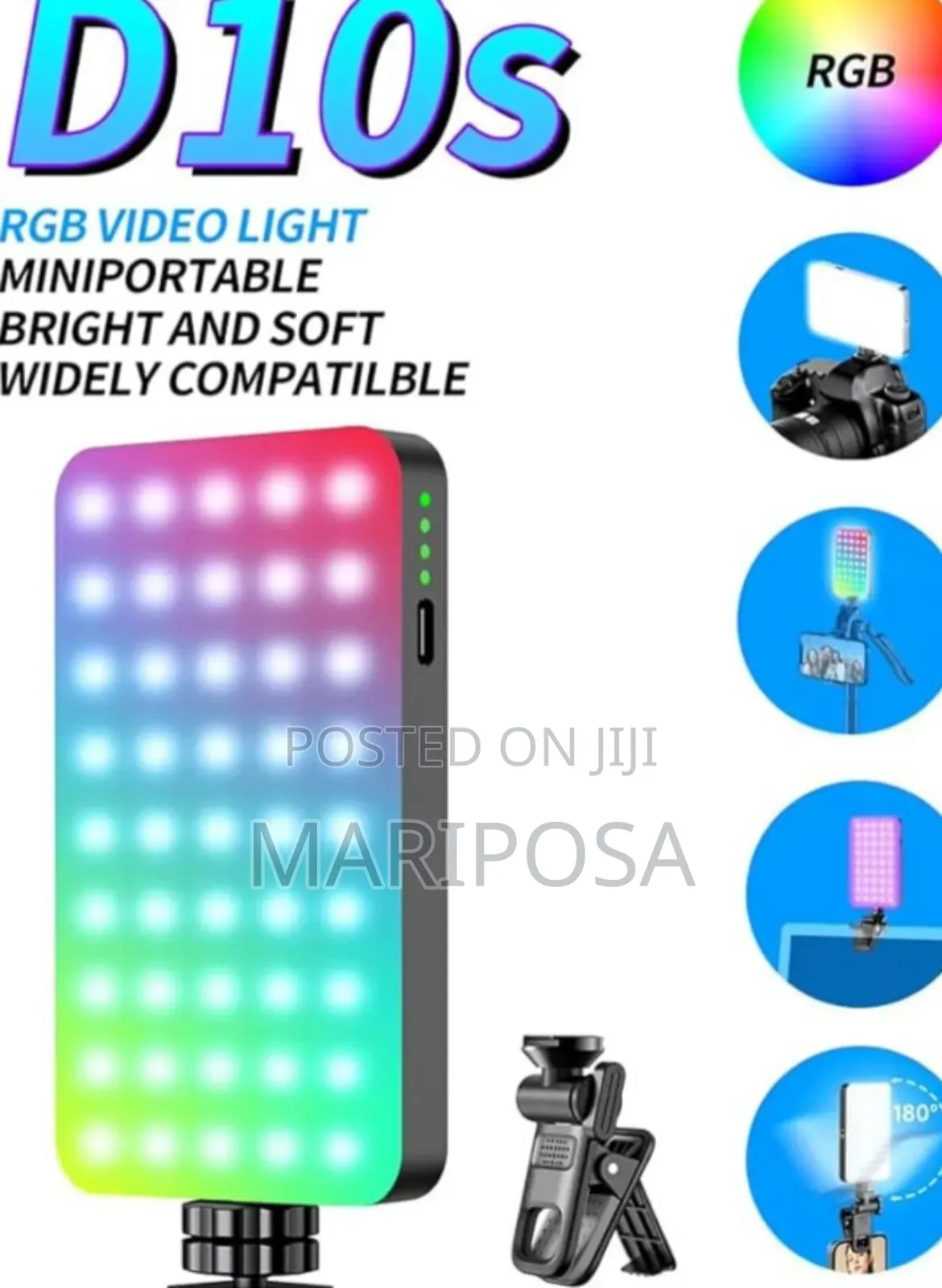 Portable RGB Video Light