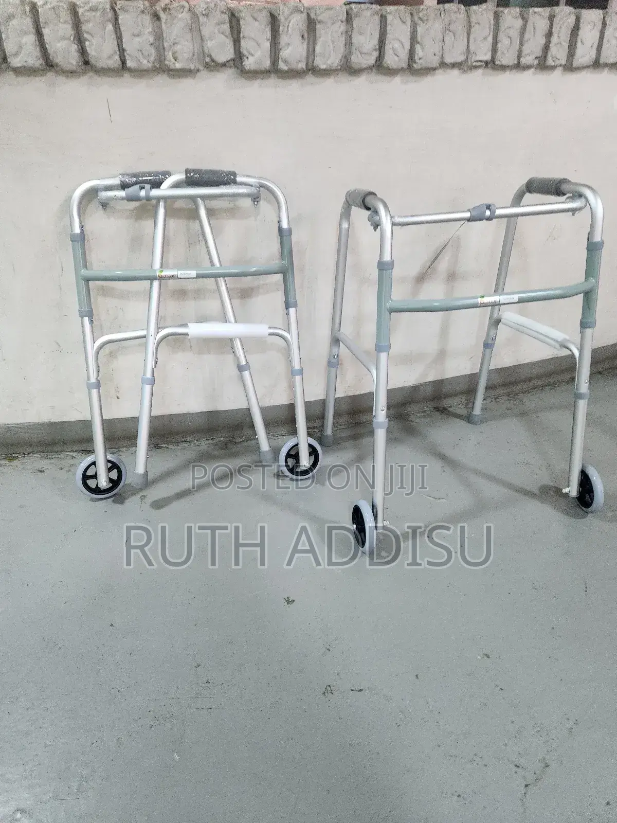 Foldable Adjustable Height Walker腔內front Wheel Rolator胺我medical Walker